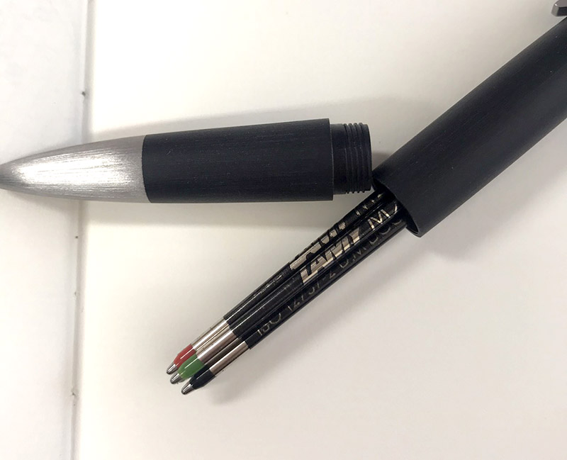 Lamy00 世界一かっこいい4色ボールペンを低粘度インクで快適に使いたい Parcelaブログ