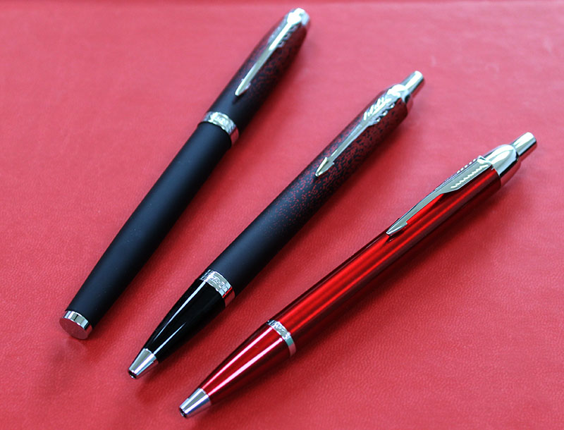 赤い高級筆記具集めました Parcelaブログ