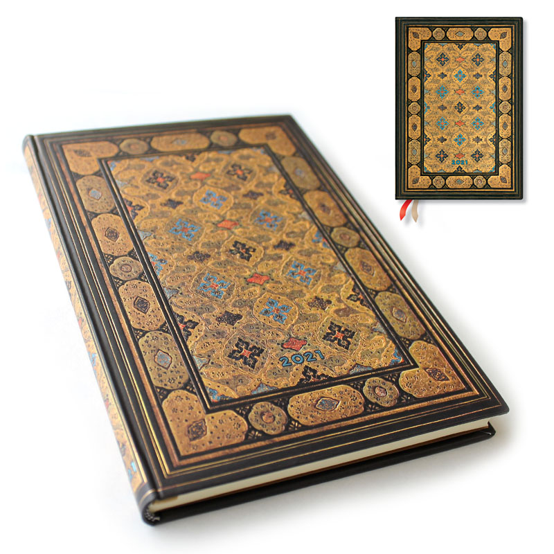 【シラーズ】Paperblanks 2021 ミディサイズ パルセラ