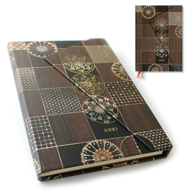 【天空燦花】Paperblanks 2021 ミディサイズ パルセラ