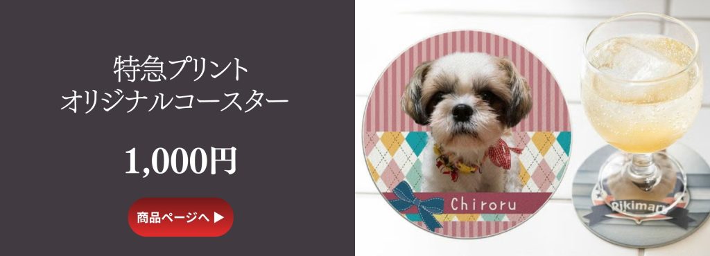 特急プリントオリジナルコースター