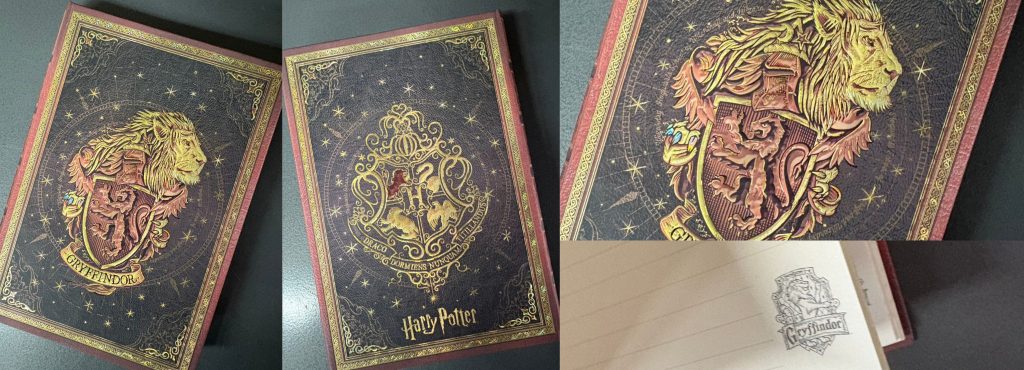 ペーパーブランクスのハリーポッターシリーズ。Paperblanks
グリフィンドール