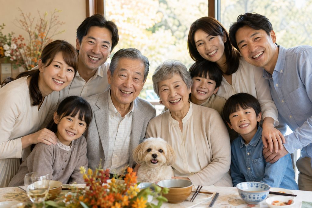 敬老の日に、家族の笑顔を送ろう。写真でつくるオリジナルマグカップ